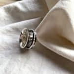 Black Spinner Ring