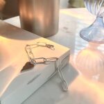 Glass Heart Bracelet