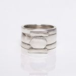 Facet Interlock Ring