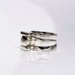 Facet Interlock Ring