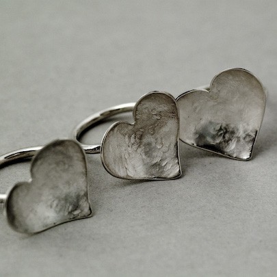 Solo Heart Ring