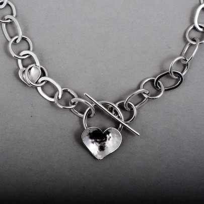 Solo Heart TBar Necklace