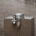 Catching the Oak Leaf Stacking Rings