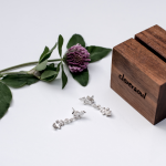 Oak Leaf Drop Studs