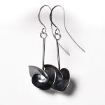 Soul in Link Oxidised Long Earrings