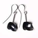 Soul in Link Oxidised Long Earrings