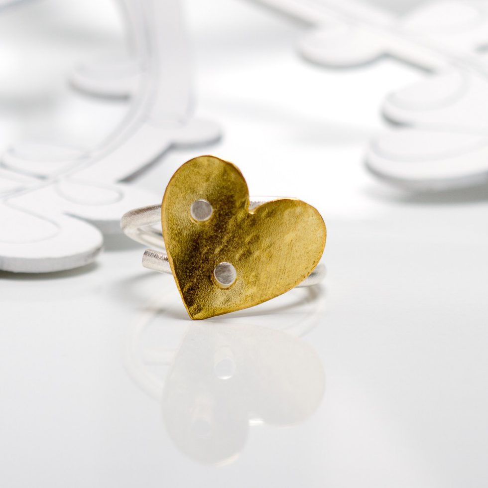 Keepers Gold Heart Ring