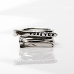 Love nail and I Stack Ring