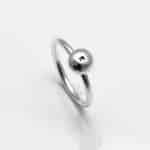 Pebble Letter Ring