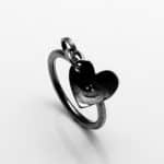 Black Heart Ring