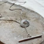 Sunlight and Shadows T-bar Necklace