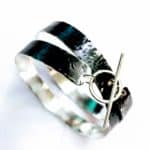 Beaten Wrap Cuff Bangle